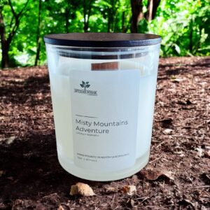 Glass Candle | Misty Mountains Adventure | 10oz.